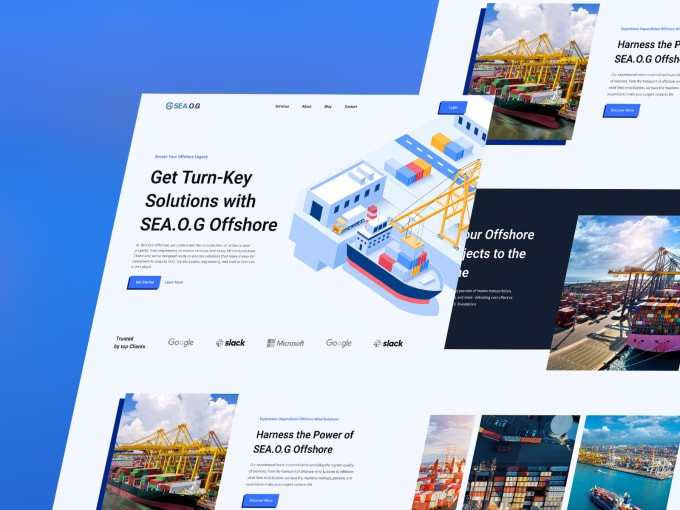 We will create stunning web landing pages in figma